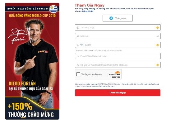 Goal123 47 Hướng dẫn đăng ký tài khoản Goal123 theo từng bước trên trang chính thức