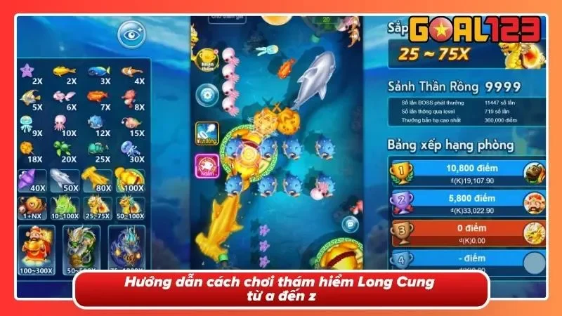 Bắn Cá Rồng Thần GOAL123 Khám Phá Siêu Phẩm Ăn Khách Nhất 2026 4 Bí kíp giúp thông hiểu siêu phẩm thần long chỉ với 1 phút