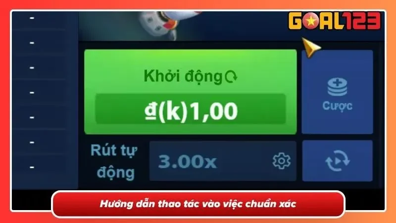 Go Rush Goal123: Kinh Nghiệm, Hướng Dẫn & Chứng Thực Uy Tín 4 Thao tác nhập cuộc cho người mới