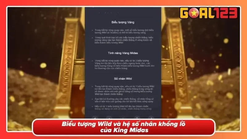 Khám Phá Tựa Game King Midas Tại GOAL123 - Sự Cuốn Hút Hấp Dẫn 3 Biểu tượng của sự chiến thắng tuyệt đối