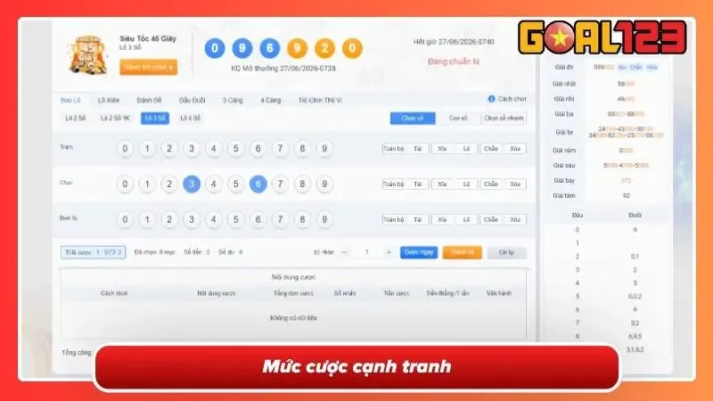 Xổ Số Nhanh - Đắm Mình Trong Những Phiên Quay Kịch Tính 2 Tỷ lệ trả thưởng hấp dẫn